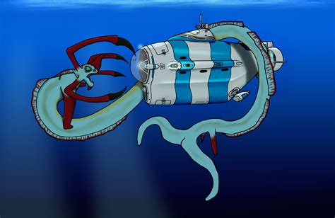 Subnautica Reaper vs Cyclops by pitsmat on DeviantArt