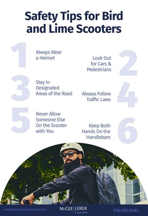 6 Ways to Stay Safe On a Bird or Lime Scooter