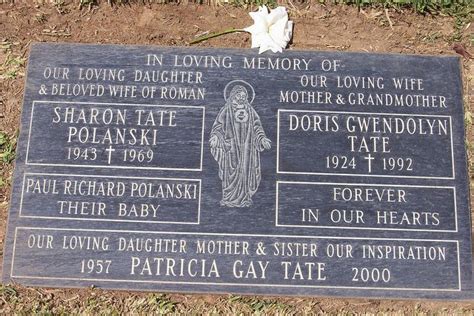 Sharon Tate grave site | Sharon tate, Tate, In loving memory