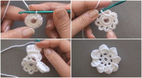 My Favorite 8 Petal Flower - Tutorial - Love Crochet