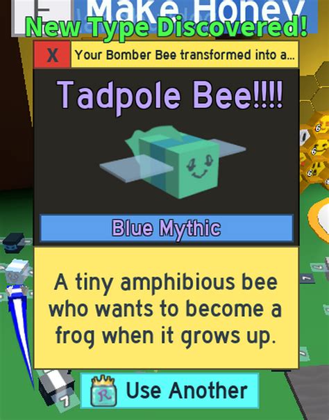 I got Tadpole Bee. | Fandom