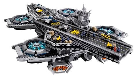 LEGO Avengers SHIELD Helicarrier - The Awesomer