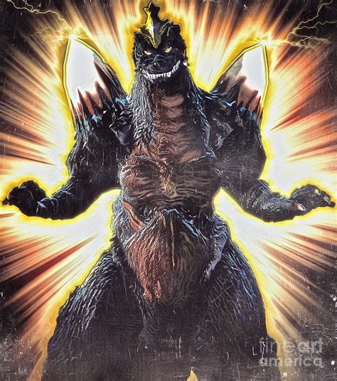 Space Godzilla Concept Art