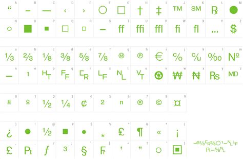 WP TypographicSymbols Font | wfonts.com - download free