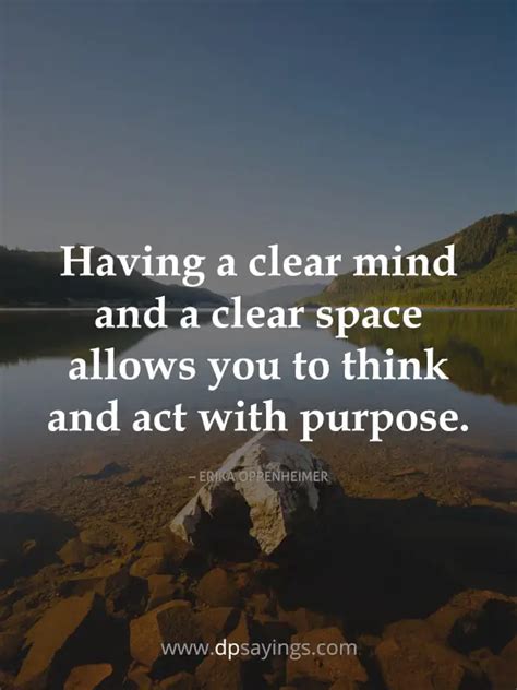 68 Clear Mind Quotes Will Make You Free Confused Life - DP Sayings