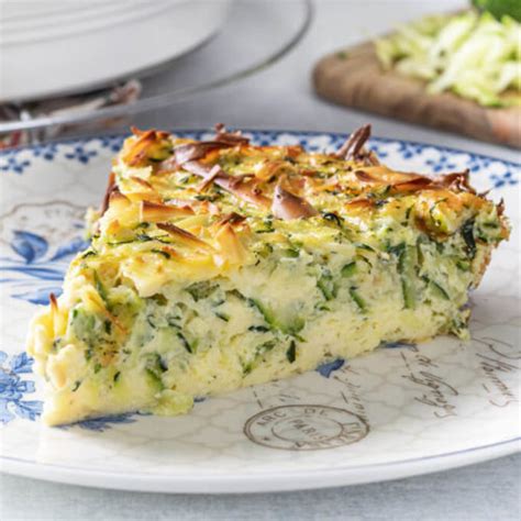 Keto Crustless Zucchini Quiche Recipe - Low Carb Maven