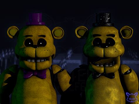 Golden Freddy Vs Freddy Fazbear