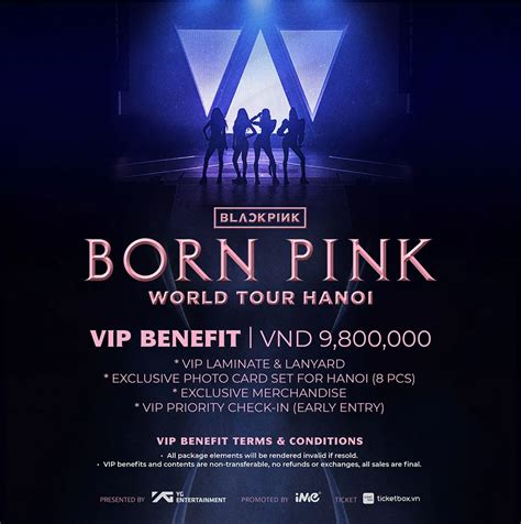 Official Ticket | BLACKPINK WORLD TOUR [BORN PINK] HANOI