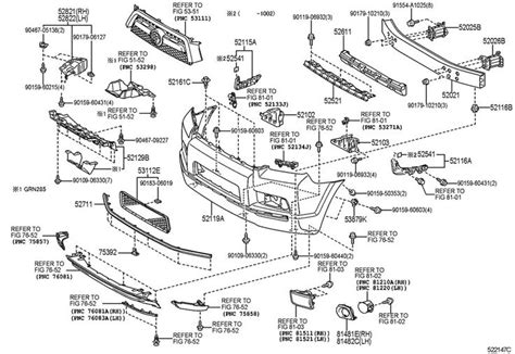 2013 TOYOTA 4Runner FRONT BUMPER & BUMPER STAY | Diagram, Map, Faucet replacement