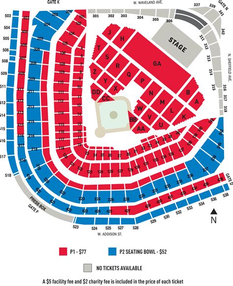 Wrigley Field Concert Seating Chart | amulette