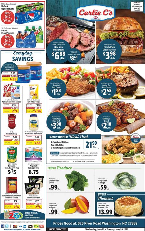 Carlie C's Weekly Ad (6/22/2022-6/28/2022)