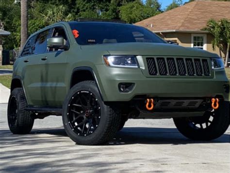 2011 Jeep Grand Cherokee with 20x10 -12 Wicked Offroad W903 and 275 ...