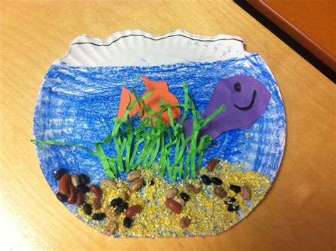 Fish bowl Preschool Or Kindergarten | Preschool arts and crafts ...