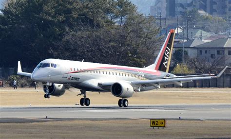 Test flights resume for Mitsubishi Aircraft's MRJ | The Japan Times