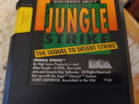 Jungle Strike Prices Sega Genesis | Compare Loose, CIB & New Prices