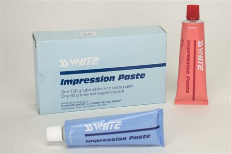 SS White Impression Paste tuber 60 + 150 g - DENTALSPAR AS