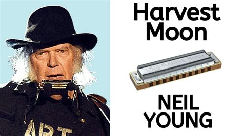 Harvest Moon (Neil Young) harmonica lesson - YouTube