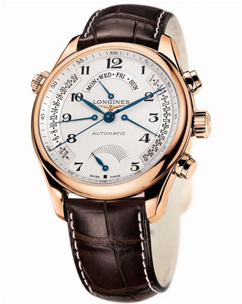 Longines Master Collection Retrograde in Rose Gold