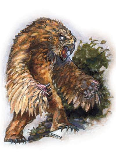 Owlbear - The Forgotten Realms Wiki - Books, races, classes, and more