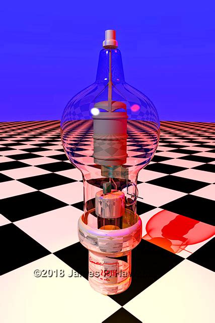 Jim Hawkins 3D Vacuum Tube Art