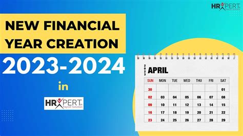 New financial Year Creation 2023-2024 [English] - YouTube