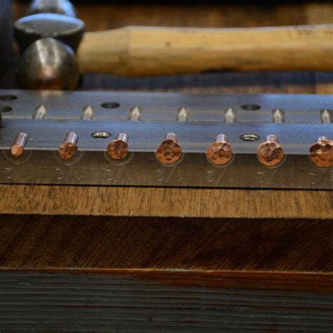 12-14-16 gauge Rivet Making Tool | Etsy | Sheet metal tools, Metal working tools, Copper rivets