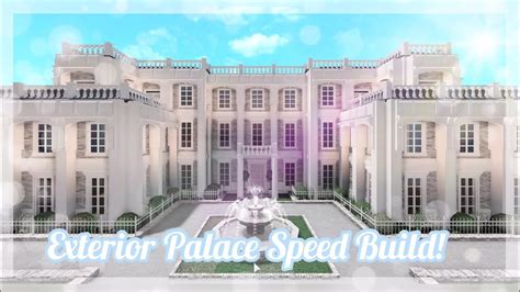 Bloxburg I Aesthetic Unfurnished Palace Speed Build I 460k I Kwlmia – Otosection