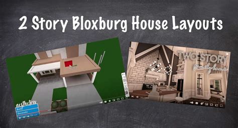 Bloxburg House Layout 2 Story: Amazing Layout Ideas