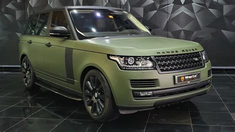 Range Rover Vogue - Green Matt wrap | WrapStyle