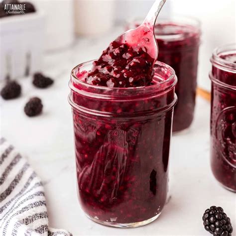 Blackberry Jam Recipe for Canning - Attainable Sustainable®