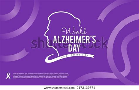 Silhouette Man Alzheimers World Alzheimers Day Stock Vector (Royalty Free) 2173139371 | Shutterstock