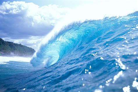 Clear Blue Wave Photograph by Vince Cavataio - Printscapes