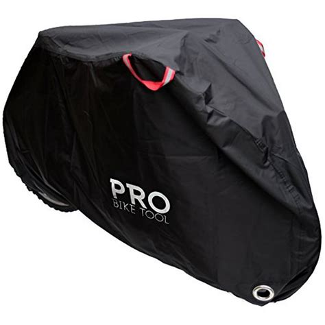 Pro Bike Cover for Outdoor Bicycle Storage - Large - Heavy Duty Ripstop Material, Waterproof ...