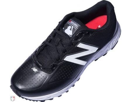 New Balance MLB Black & White Low-Cut Umpire Base Shoes | MLB ...