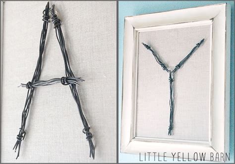 DIY Wire Letters