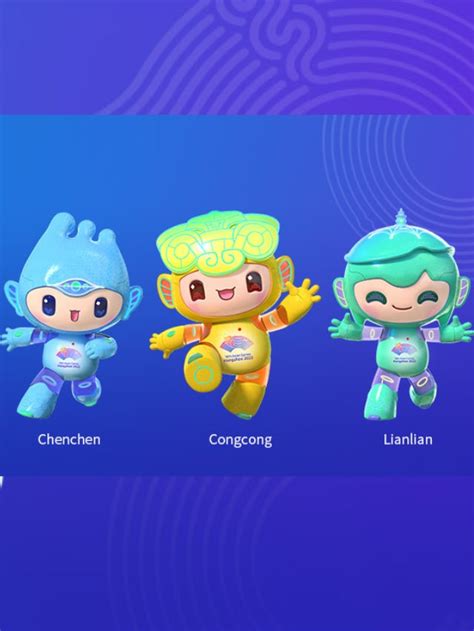 Meet the Mascots of 19th Asian Games