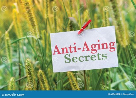 Anti Aging Secrets stock photo. Image of life, positive - 60848368