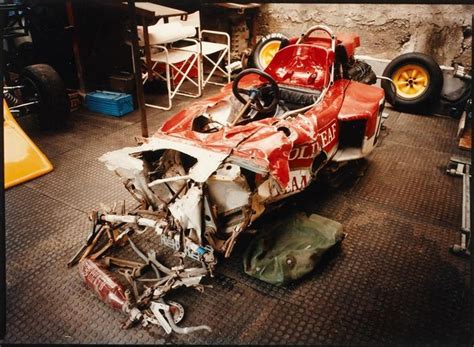 Jochen Rindt Lotus After His Fatal Accident At The Italian GP In 1970 ...