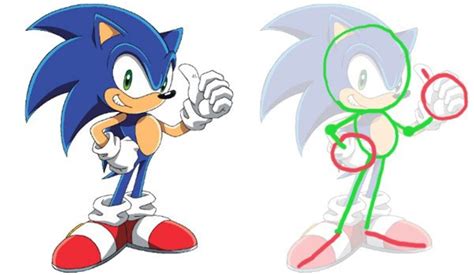 Sonic Images To Draw