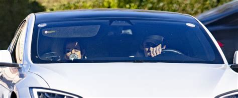 ARIANA GRANDE and Dalton Gomez Out Driving in Montecito 03/30/2021 ...