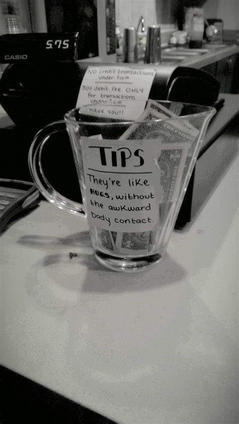 This realization. | Funny tip jars, Tip jars, Funny tips