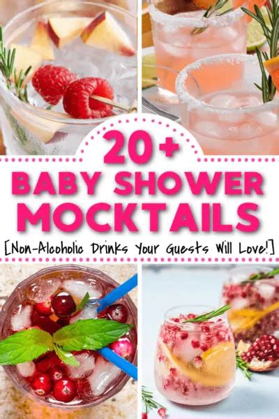 20 Delicious Baby Shower Mocktails [With Recipes & Fun Drink Names!]