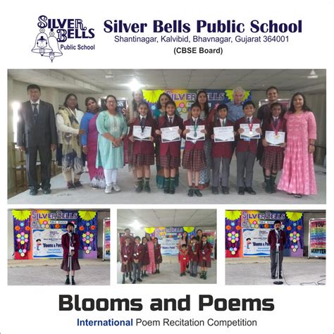 Blooms and Poems - International Poem Recitation Competition - Silver Bells Public School