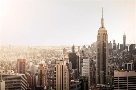 4800x900px | free download | HD wallpaper: Empire State Building, New York City, building ...