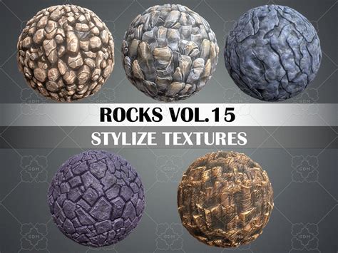 Stylized Texture Pack - VOL.02 Textures | GameDev Market