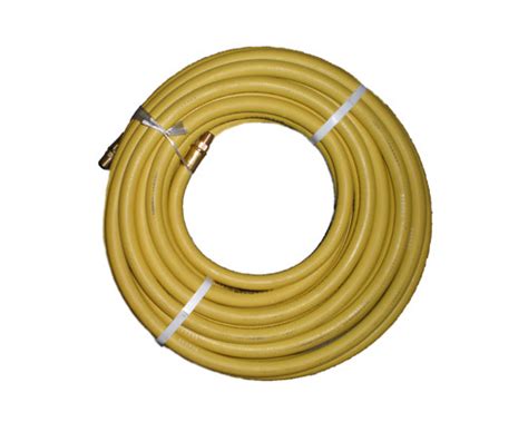 Air Hoses Continental Rubber YELLOW 250# 3/8" x 50' - USA