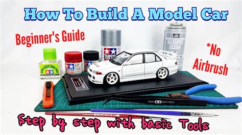 How To Build a Model Car 1/24 for Beginners Step by Step Guides - YouTube