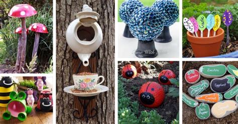 DIY Outdoor Garden Crafts Ideas 030 | Garden crafts diy, Garden crafts, Fall crafts diy