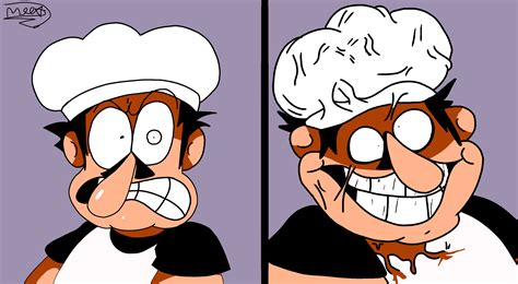 Peppino vs Fake peppino by Snidadeladia on DeviantArt