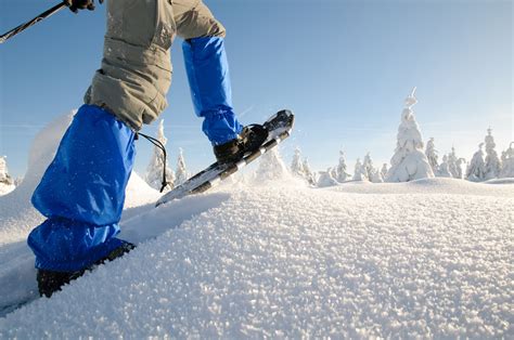 snowshoe hiking - winter vacation & sport in Austria at the Katschberg